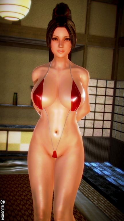 Mai Shiranui after losing a fight and found her self in a messy situation 1