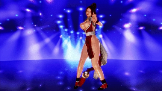 Mai Shiranui after losing a fight and found her self in a messy situation 2