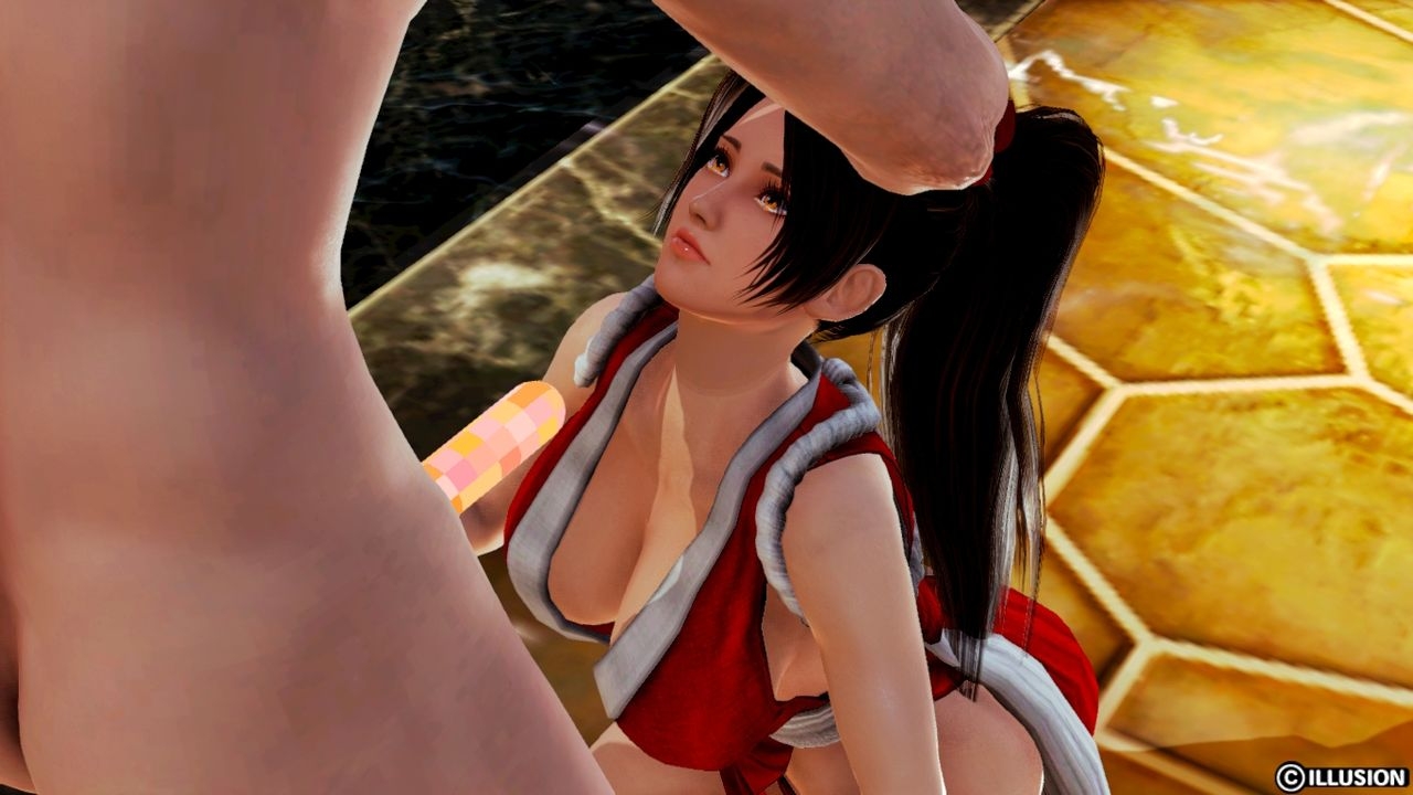 Mai Shiranui after losing a fight and found her self in a messy situation 4