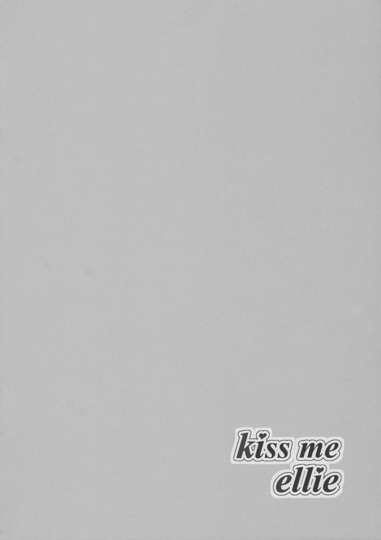 (C90) [Nuno no Ie (Moonlight)] kiss me ellie (Love Live!) [English] {doujins.com} 2