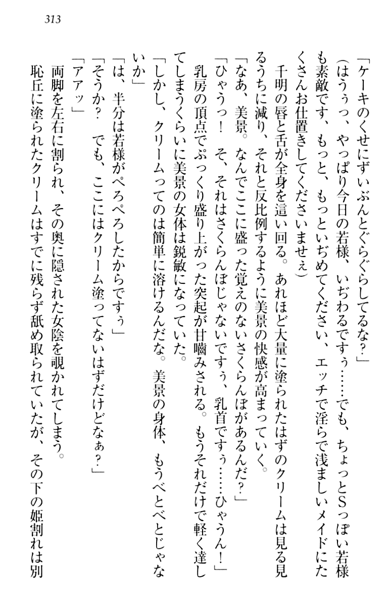 [Aohashi Yutaka, Arisue Tsukasa] Toshiue Maid no Shinkon Nikki 322