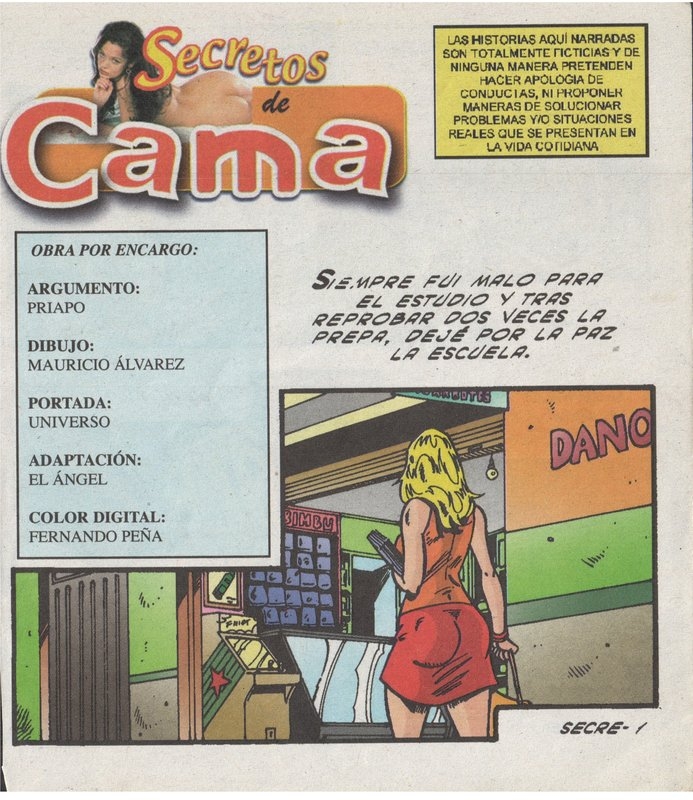 [XXX Mexican Comic] Secretos de Cama 0101 [Uncensored] 2