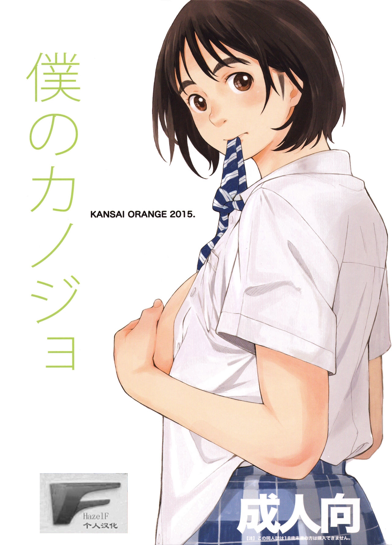 (COMIC1☆9) [Kansai Orange (Arai Kei)] Boku no Kanojo (Fujiyama-san wa Shishunki) [Chinese] [HazelF个人汉化] 1