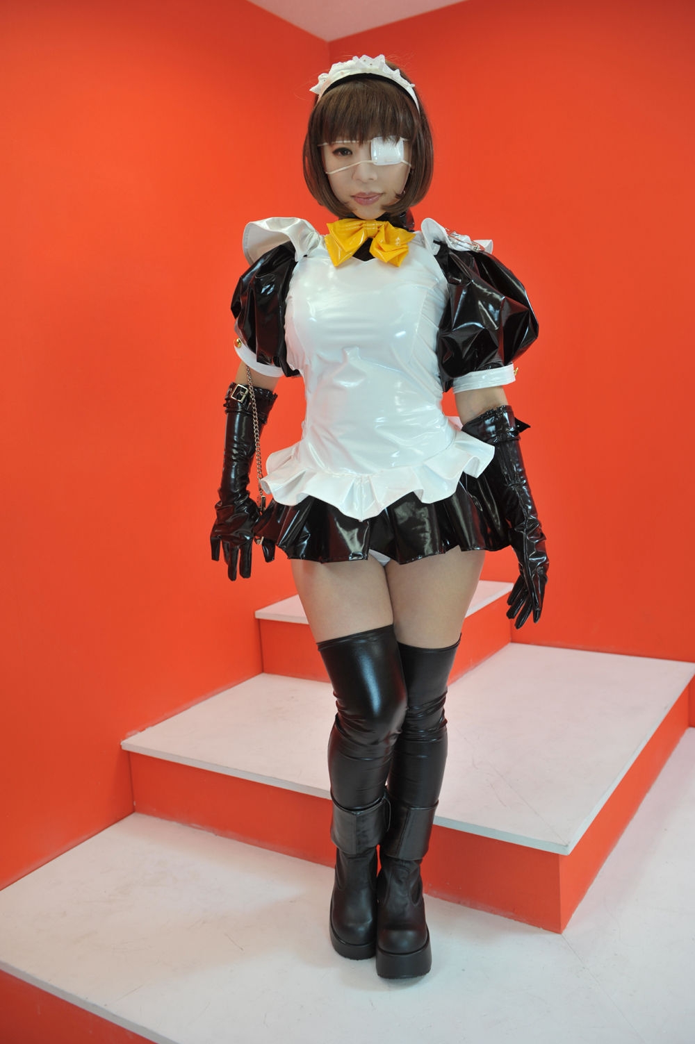 Karin Nonone - Ryomou Shimei black maid set (Ikkitousen) (C75) 0
