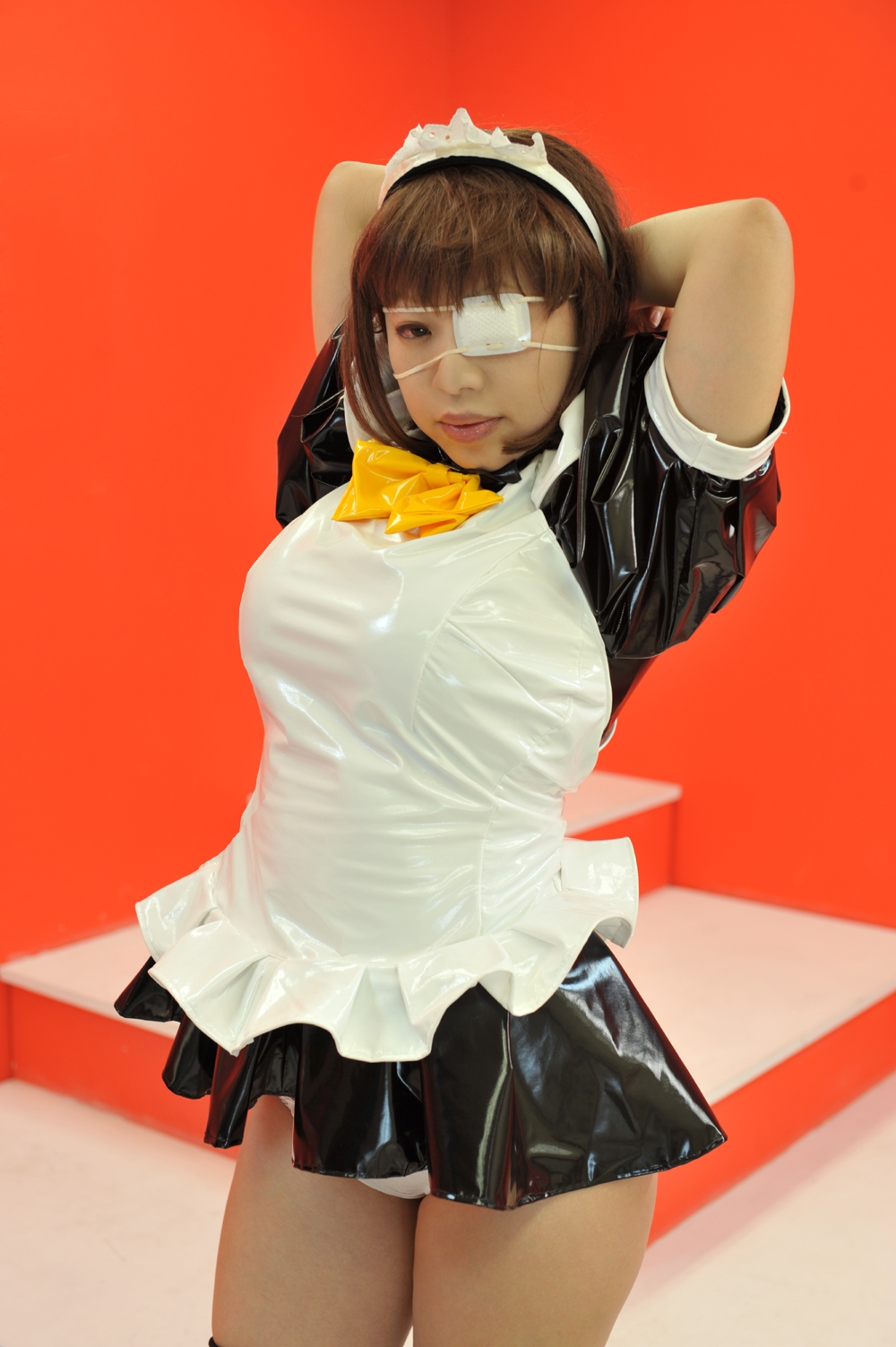 Karin Nonone - Ryomou Shimei black maid set (Ikkitousen) (C75) 9