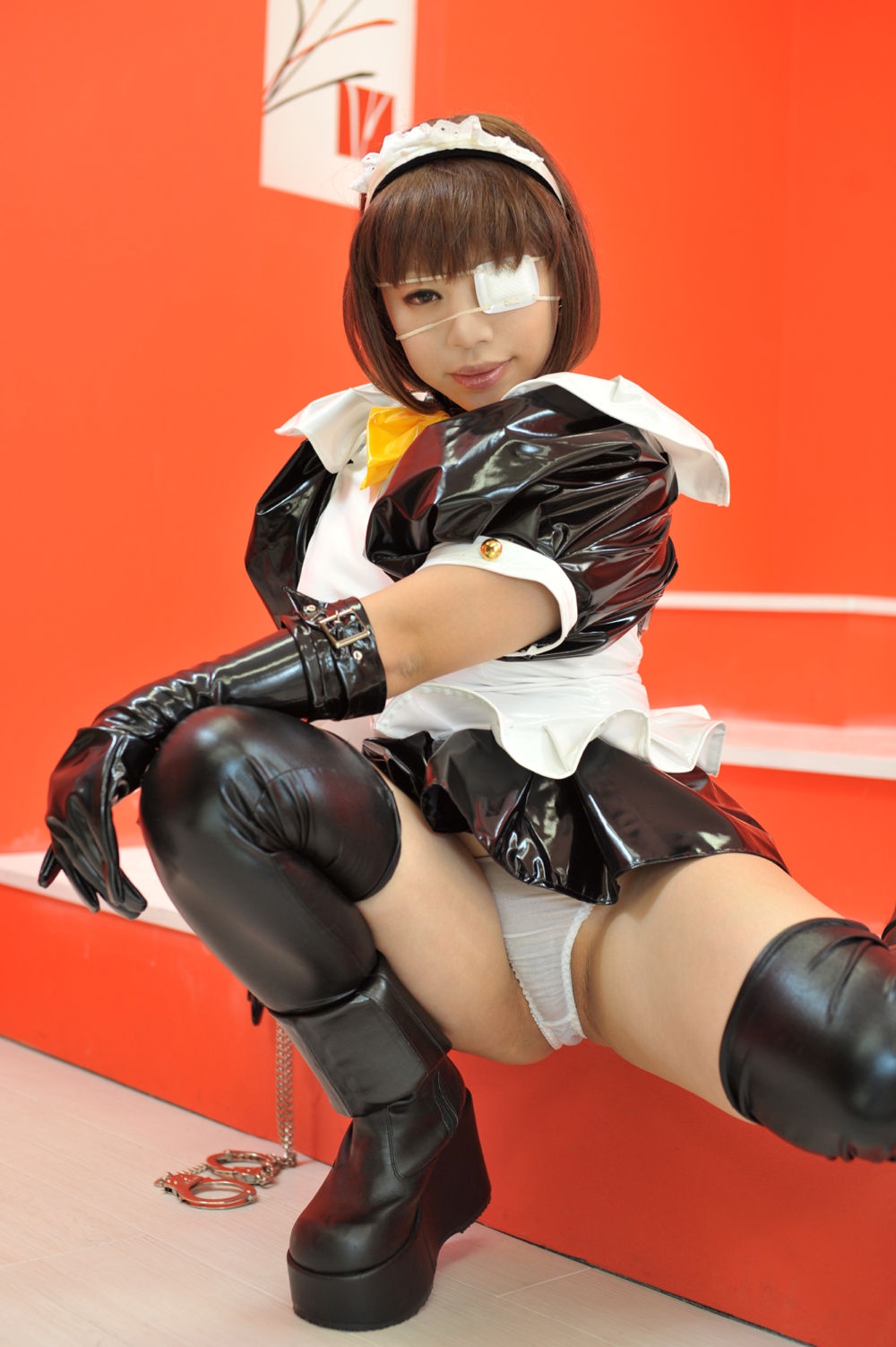 Karin Nonone - Ryomou Shimei black maid set (Ikkitousen) (C75) 21