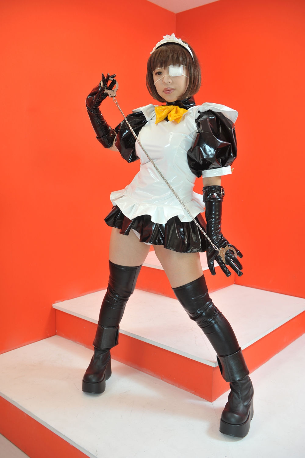 Karin Nonone - Ryomou Shimei black maid set (Ikkitousen) (C75) 2