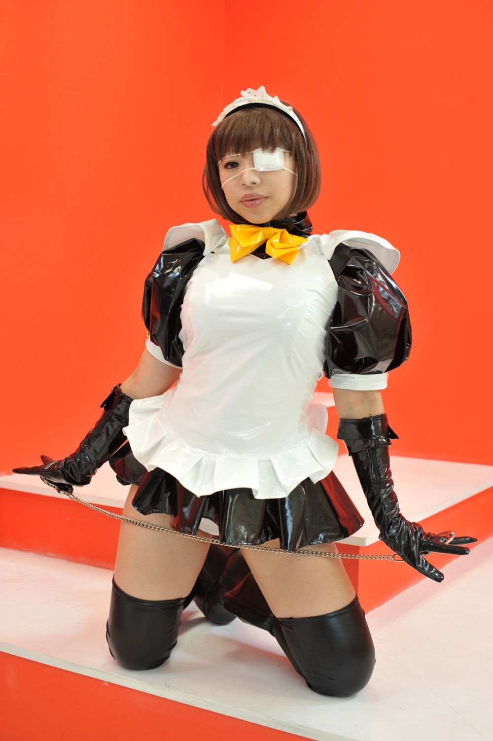 Karin Nonone - Ryomou Shimei black maid set (Ikkitousen) (C75) 32