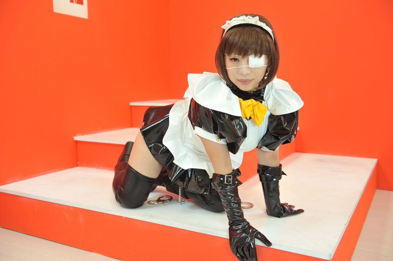 Karin Nonone - Ryomou Shimei black maid set (Ikkitousen) (C75) 38