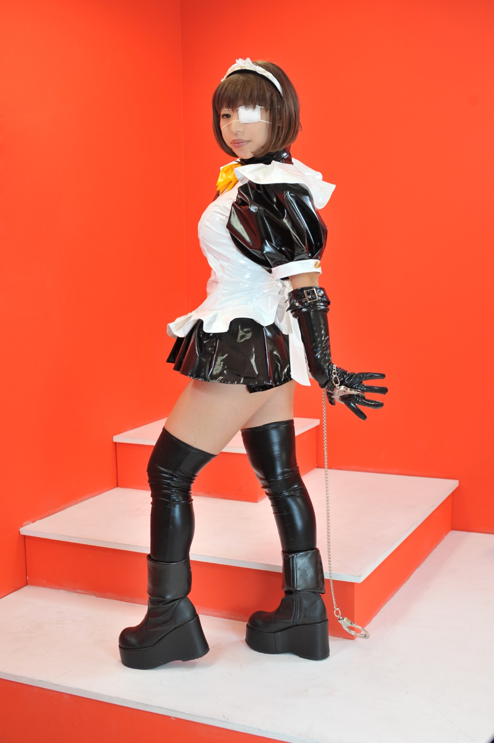 Karin Nonone - Ryomou Shimei black maid set (Ikkitousen) (C75) 3