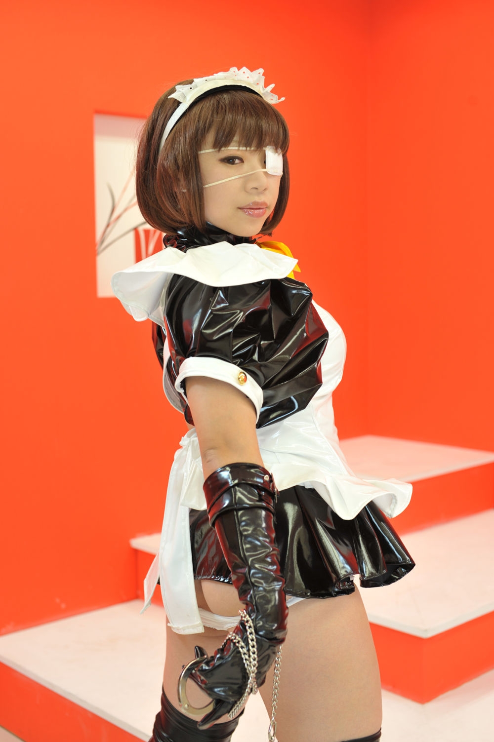 Karin Nonone - Ryomou Shimei black maid set (Ikkitousen) (C75) 6