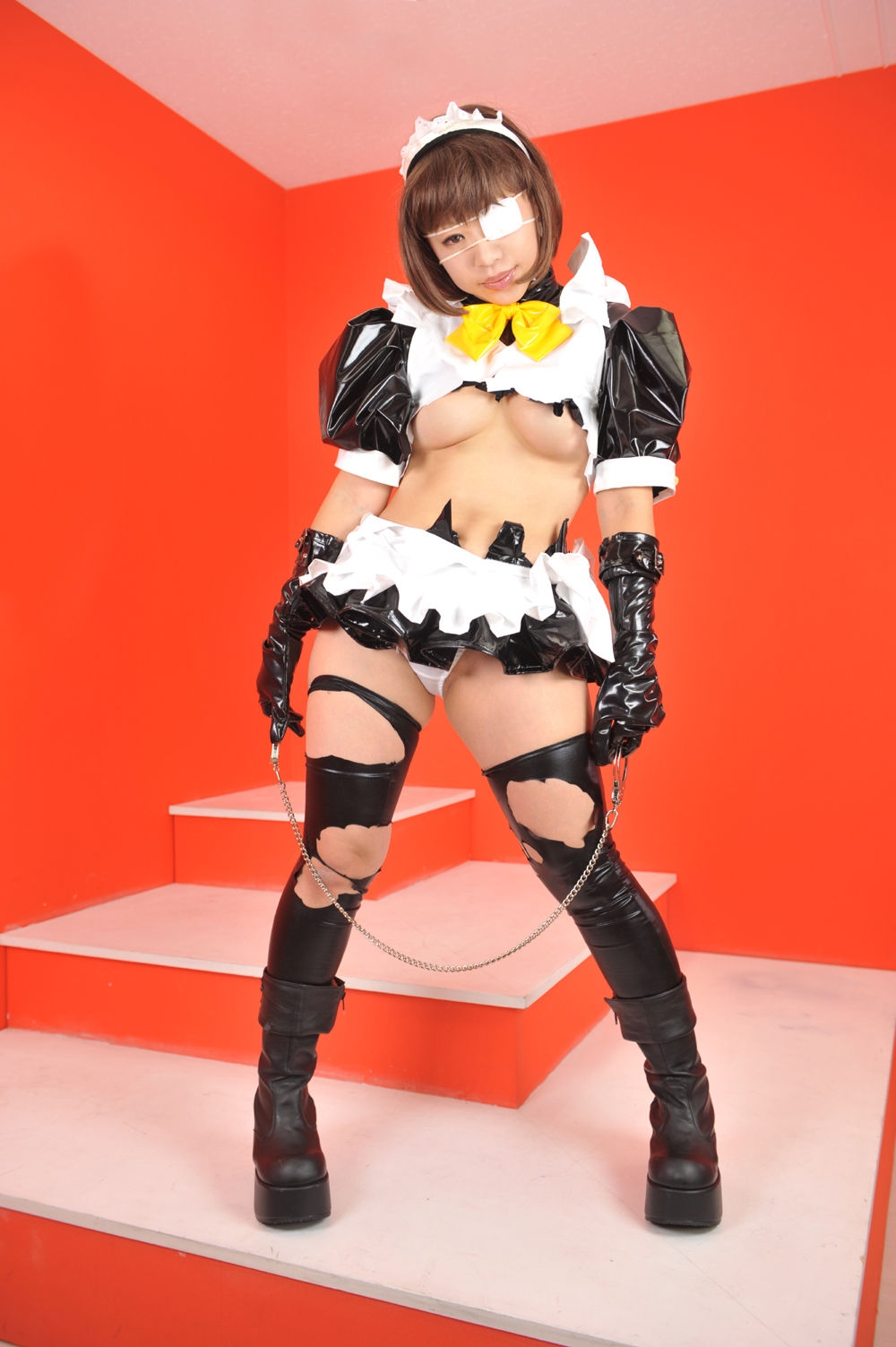Karin Nonone - Ryomou Shimei black maid set (Ikkitousen) (C75) 83