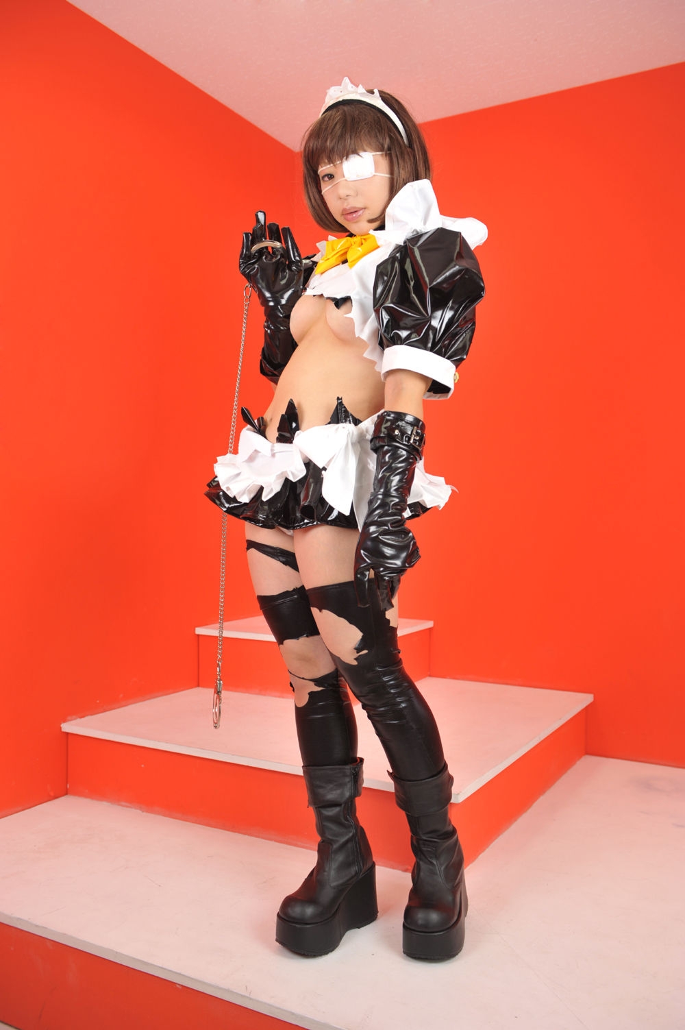 Karin Nonone - Ryomou Shimei black maid set (Ikkitousen) (C75) 87