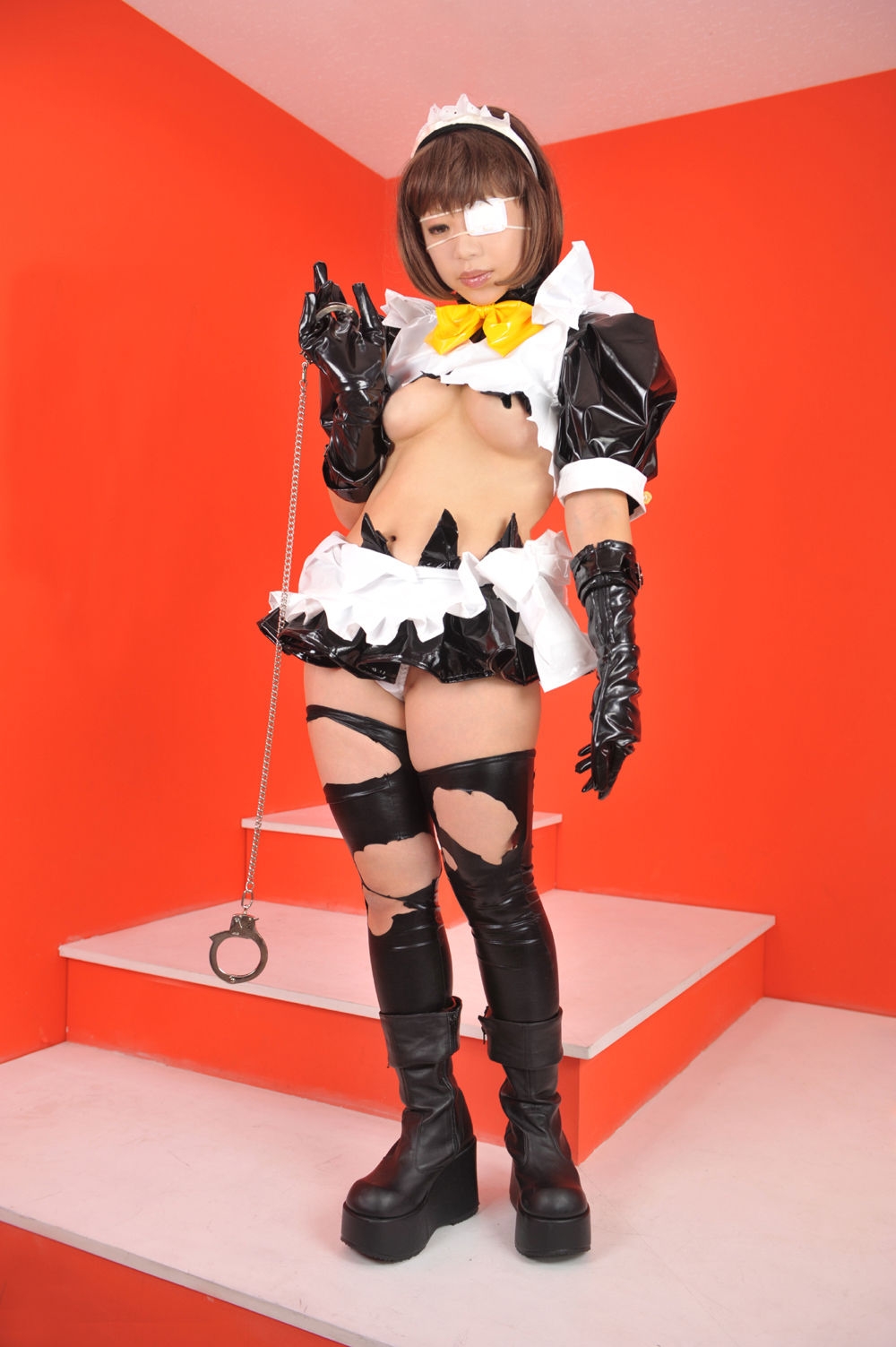 Karin Nonone - Ryomou Shimei black maid set (Ikkitousen) (C75) 89