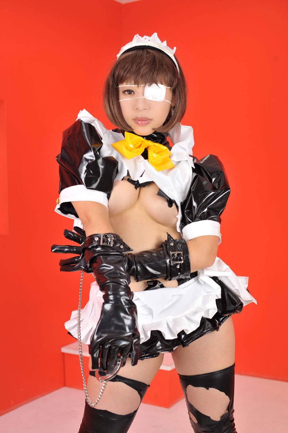 Karin Nonone - Ryomou Shimei black maid set (Ikkitousen) (C75) 92