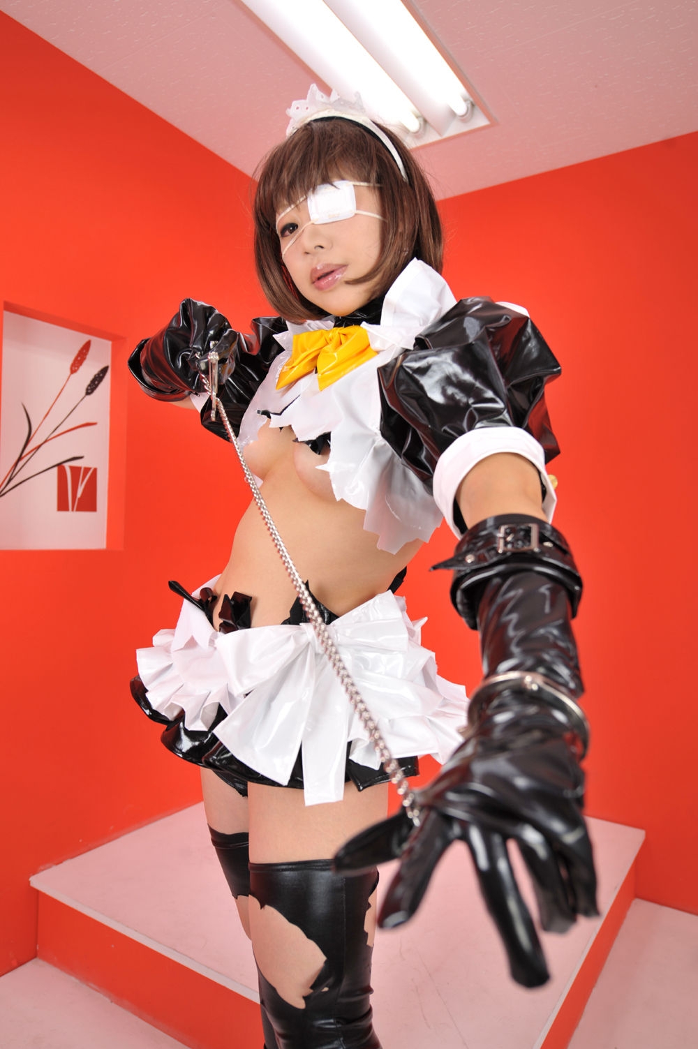 Karin Nonone - Ryomou Shimei black maid set (Ikkitousen) (C75) 94
