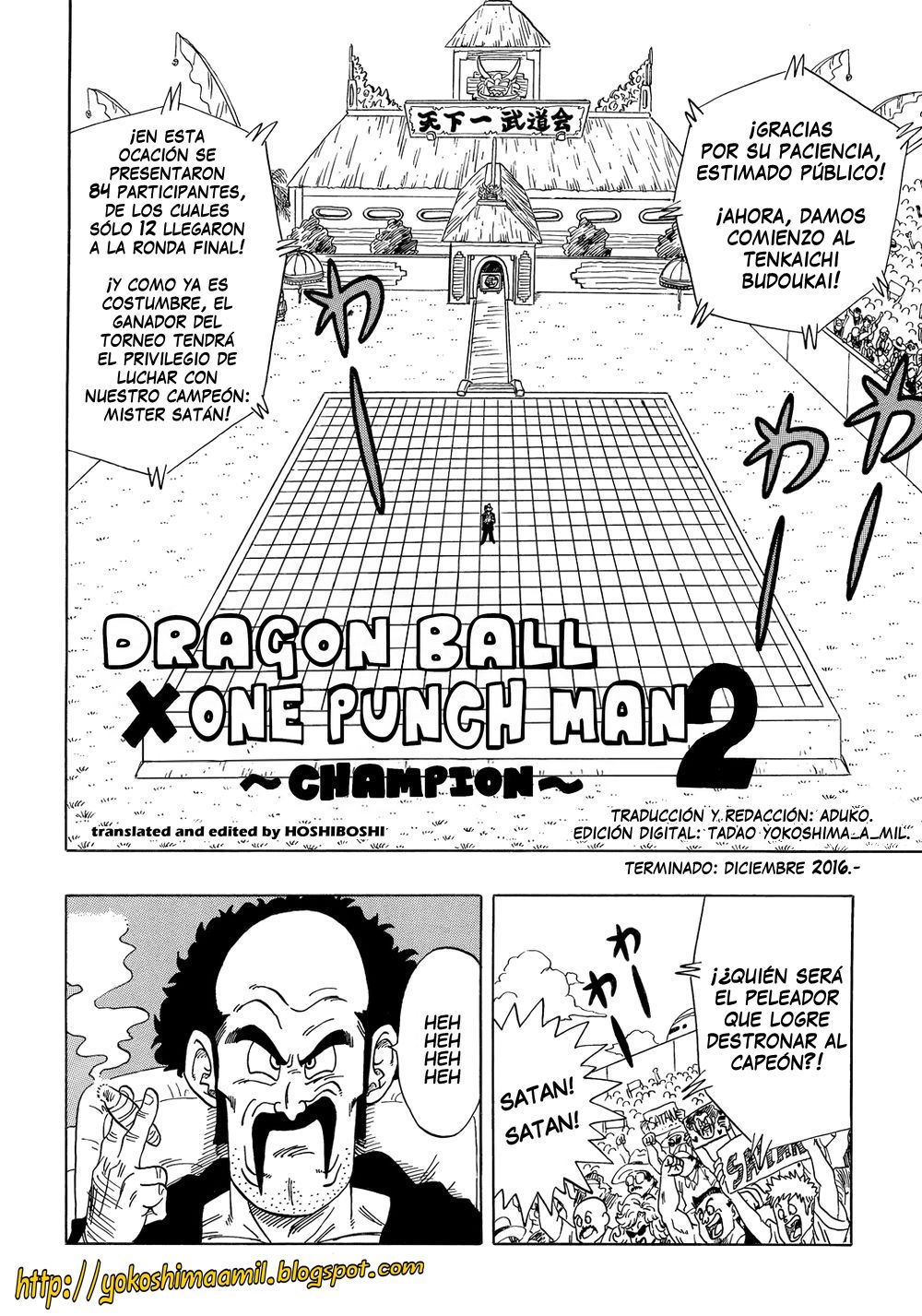 [Dragon Garou Lee] Dragon Ball x One Punch Man 2 (Dragon Ball Z, One Punch Man) [Spanish] [Aduko] 1