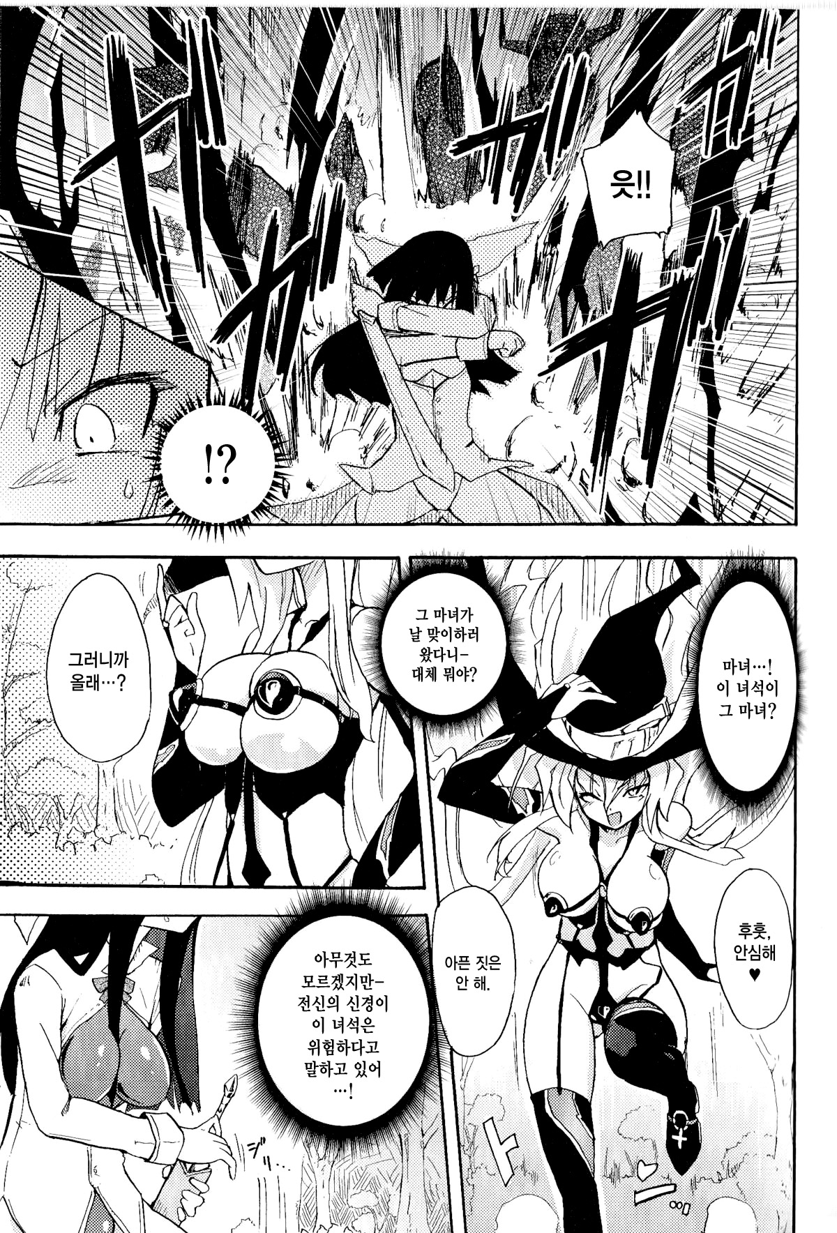 [Homura Subaru] WITCH HUNTER HUNT Zenpen (Toushin Engi Vol. 9) [Korean] [MMG] 6