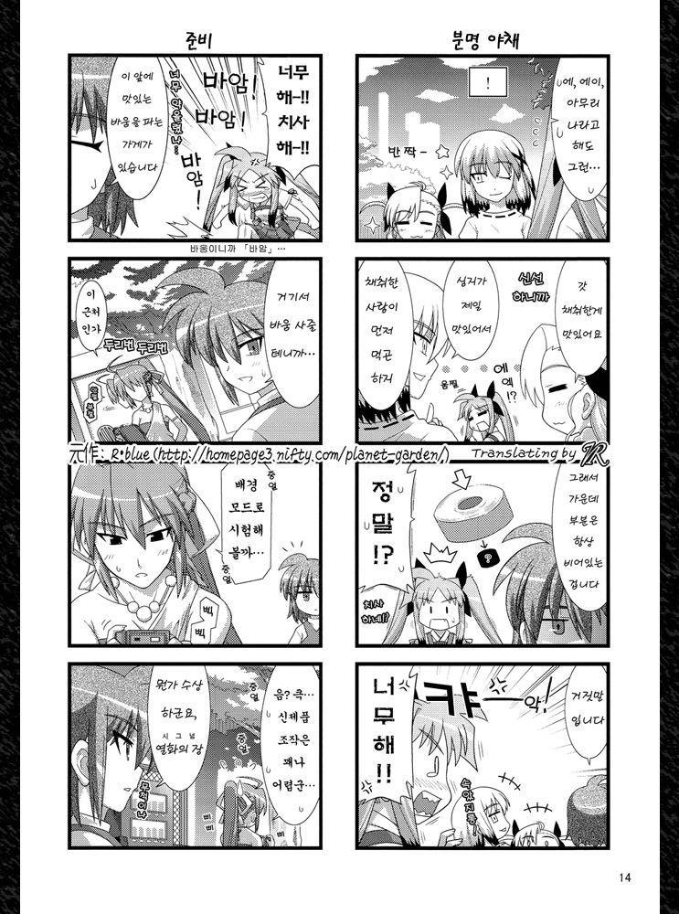 (C80) [R-Blue (Ashizawa Yoshihisa)] Kyuujitsu Materials (Mahou Shoujo Lyrical Nanoha) [Korean] 13