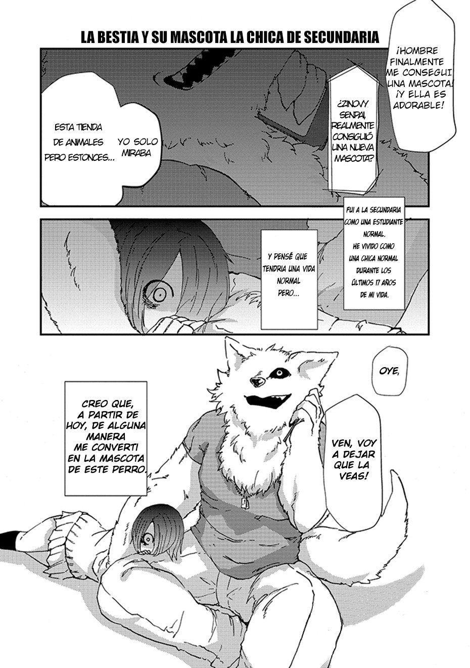 [Yakantuzura] The Beast and His Pet High School Girl Redux cap01 [Spanish] [Naru42] 1