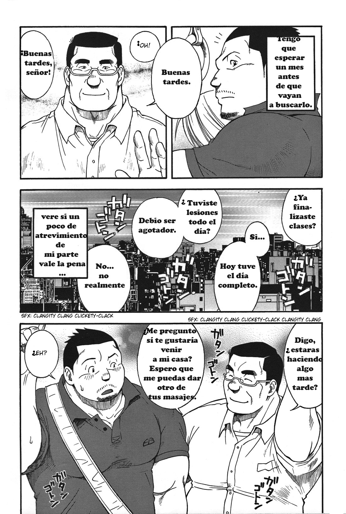 [Senkan Komomo, Kodama Osamu] Oyaji (Comic G.G. No.08) [Spanish] [Tori-traducciones II] [Decensored] 13