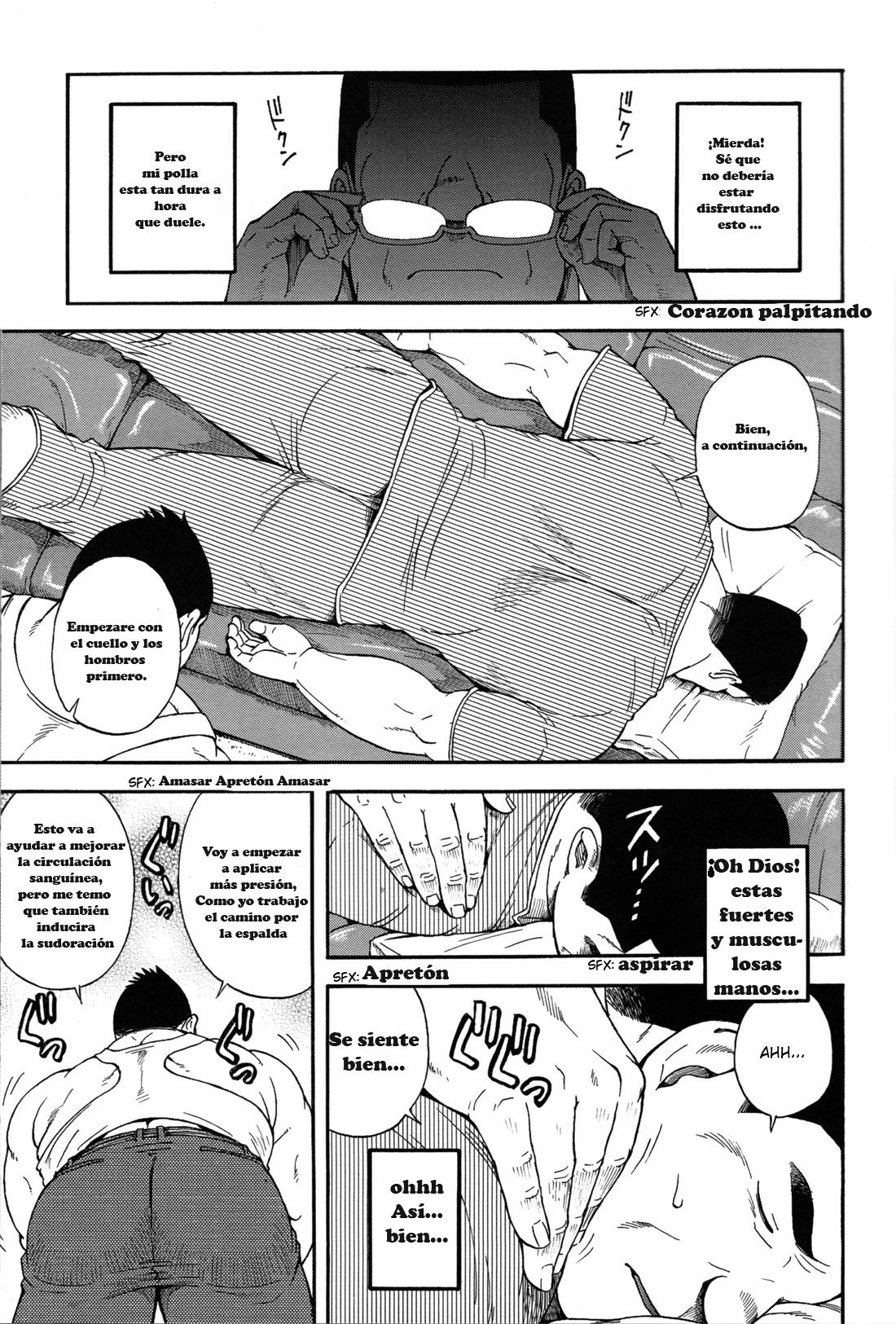 [Senkan Komomo, Kodama Osamu] Oyaji (Comic G.G. No.08) [Spanish] [Tori-traducciones II] [Decensored] 4