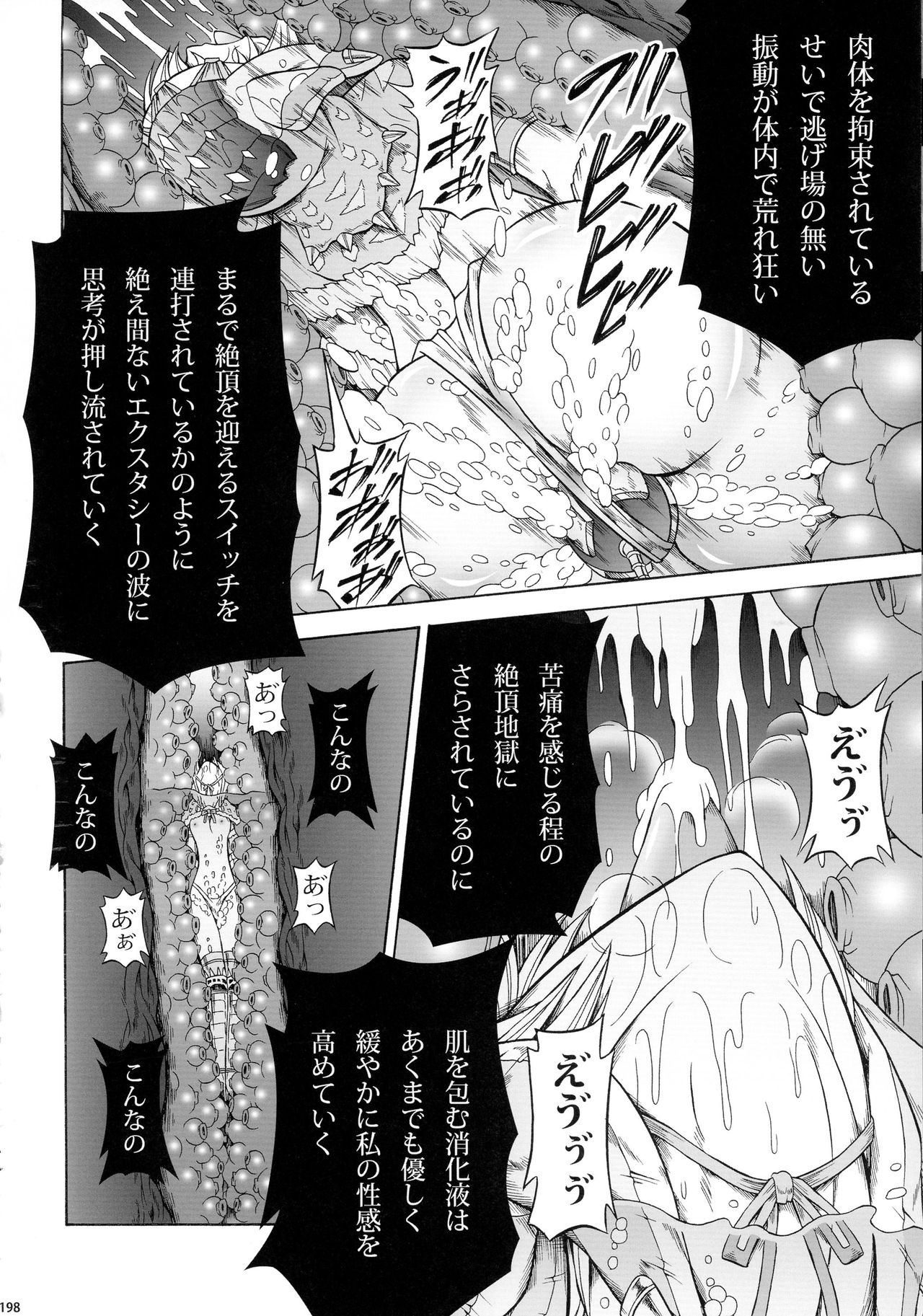 (C90) [Yokohama Junky (Makari Tohru)] Solo Hunter-tachi no Seitai (Monster Hunter) 197