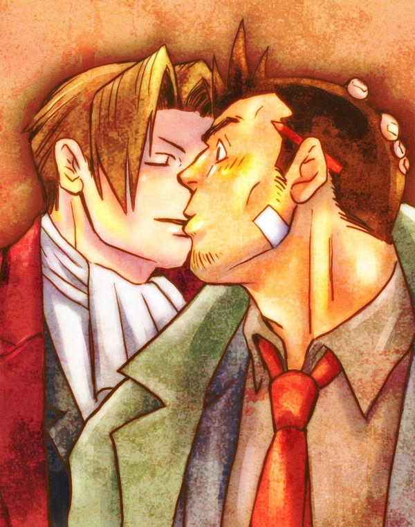 [Collection] Ace attorney: Dick gumshoe Part.3 [Bara] 1