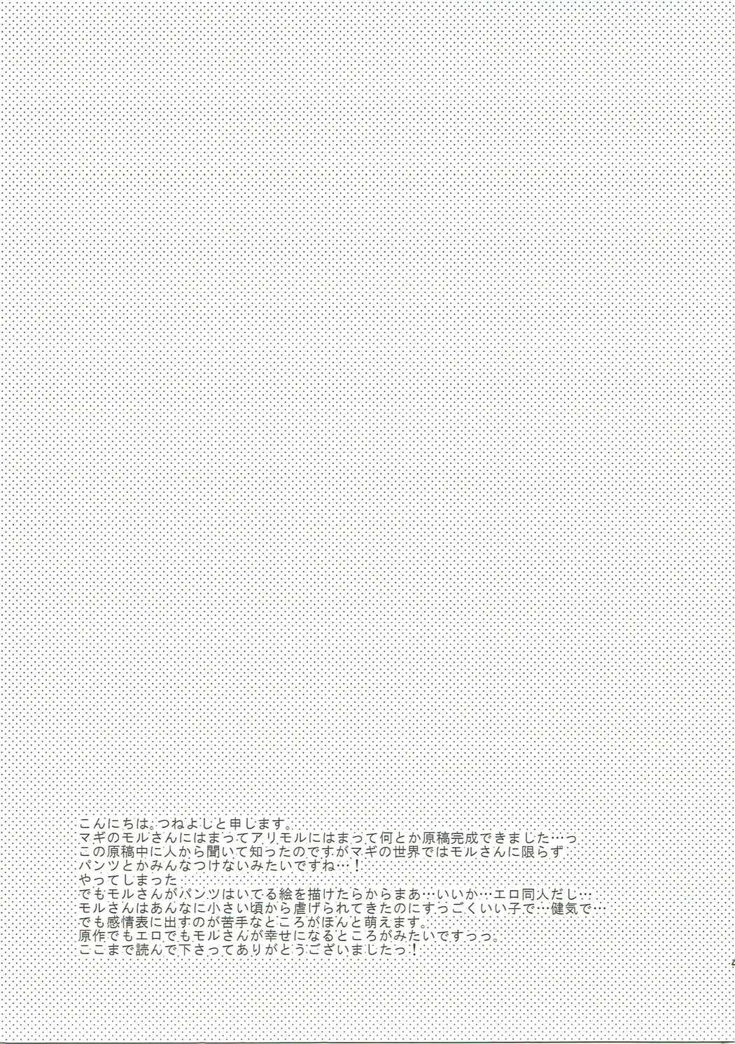 (C83) [atSD (Tsuneyoshi)] Kimi wa Dare no Mono? (Magi) 38
