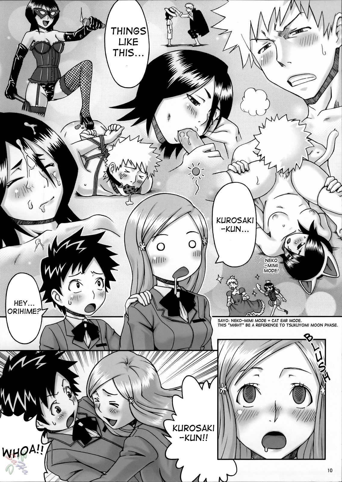 (C67) [Manga Super (Ha-ru, Nekoi Mie)] Cat Life J (BLEACH, Death Note) [English] [SaHa] 10