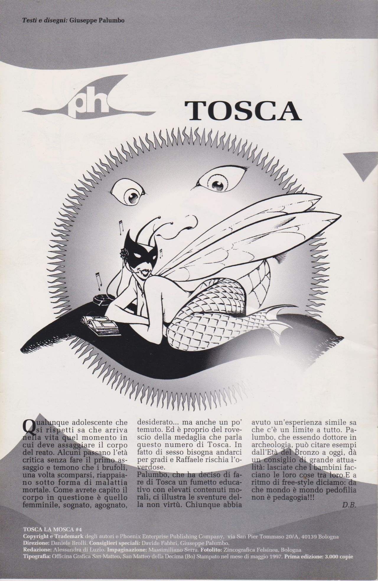 [Giuseppe Palumbo] Tosca la Mosca #4 - Tosca se la vede con Fosca (italian) 1