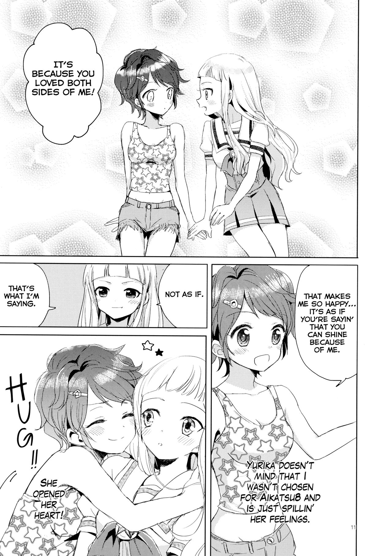 (Geinoujin wa Card ga Inochi! 8) [Trot Pony (Mayu)] Issho ni Nete mo Ii desu ka? | May I sleep with you (Aikatsu!) [English] [Lazy Lily] 10