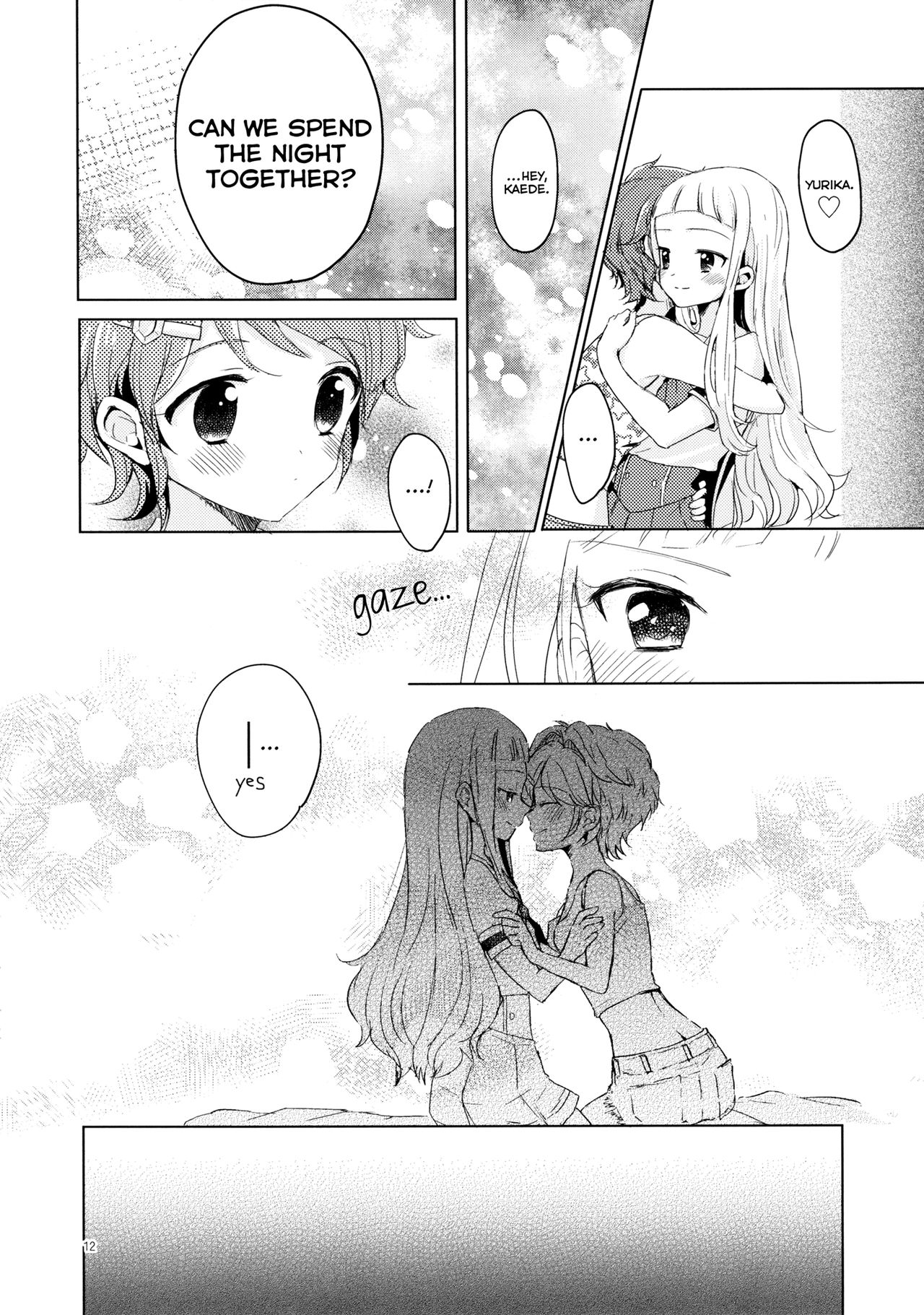 (Geinoujin wa Card ga Inochi! 8) [Trot Pony (Mayu)] Issho ni Nete mo Ii desu ka? | May I sleep with you (Aikatsu!) [English] [Lazy Lily] 11