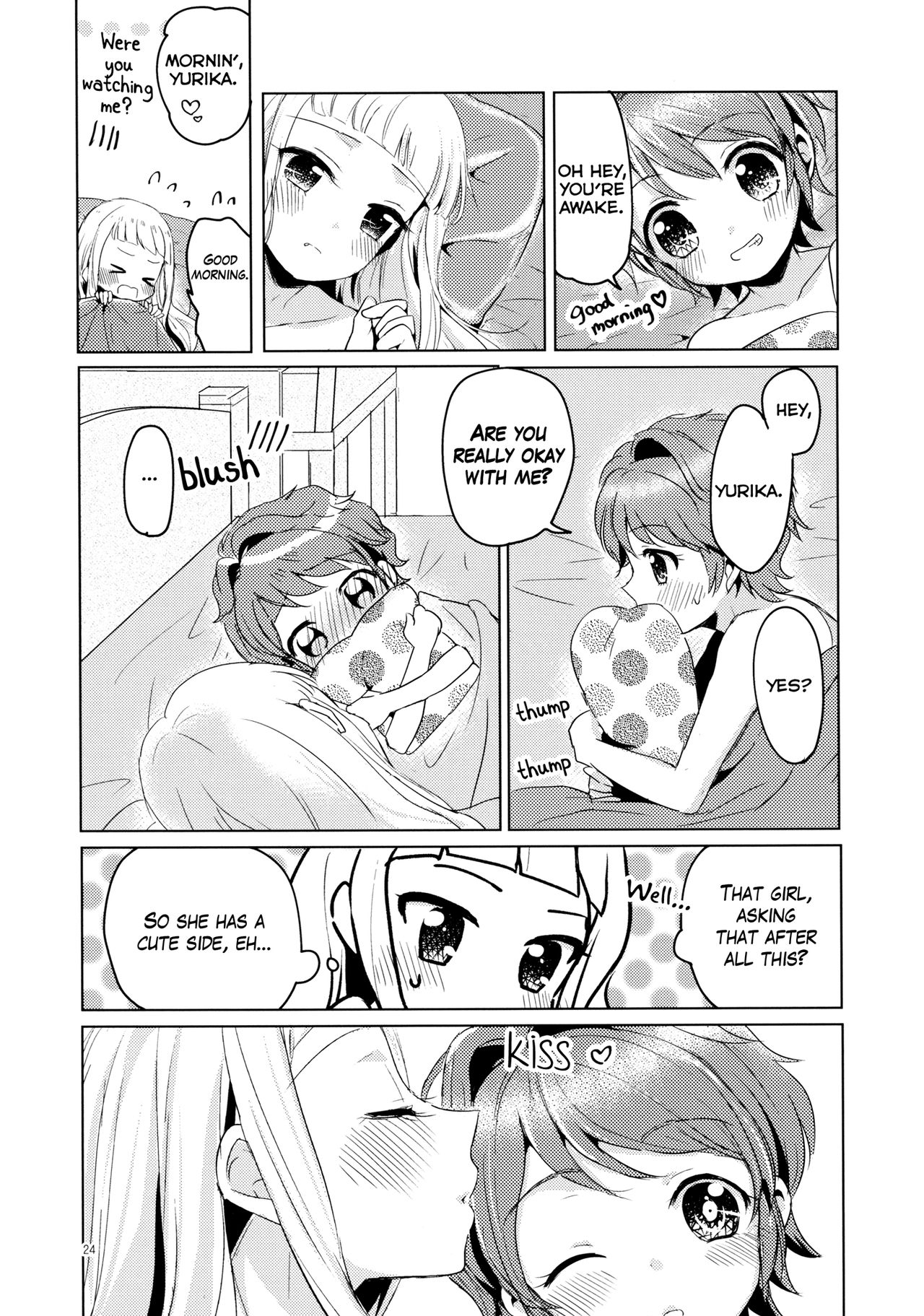 (Geinoujin wa Card ga Inochi! 8) [Trot Pony (Mayu)] Issho ni Nete mo Ii desu ka? | May I sleep with you (Aikatsu!) [English] [Lazy Lily] 23