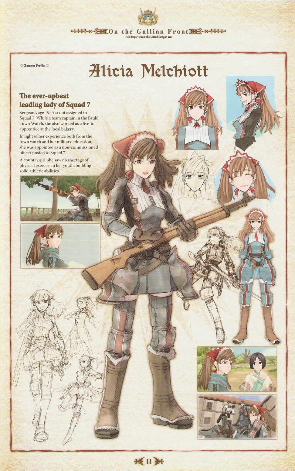 Valkyria Chronicles - Artbook 11