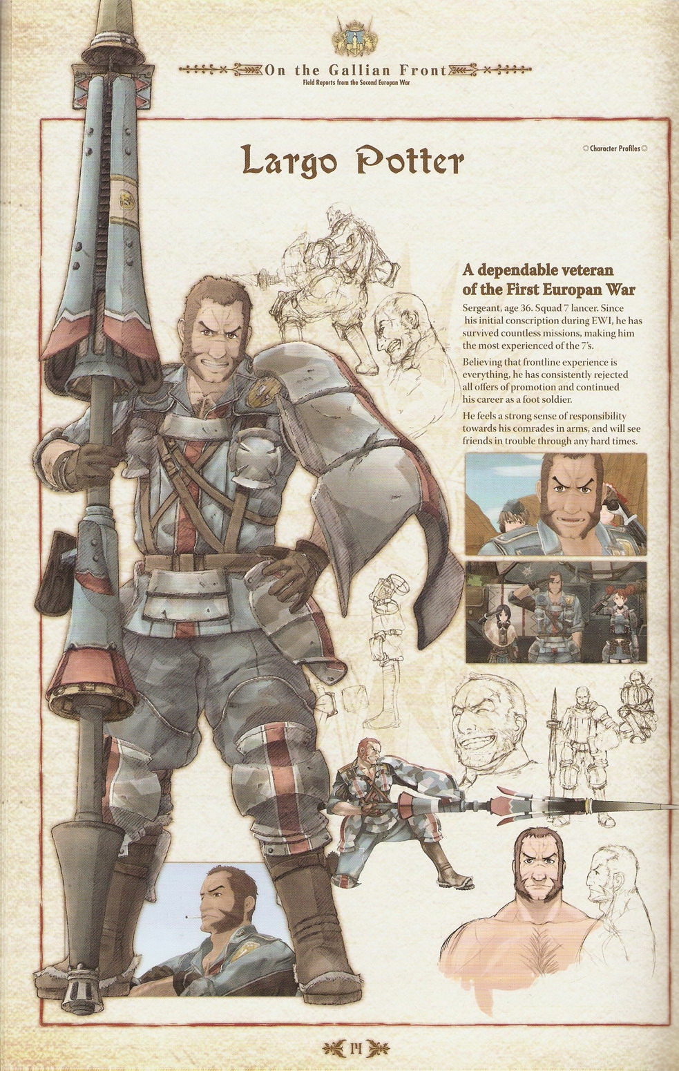 Valkyria Chronicles - Artbook 14