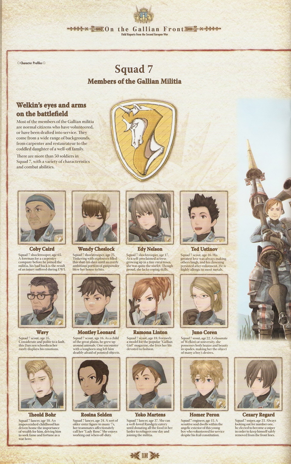 Valkyria Chronicles - Artbook 18