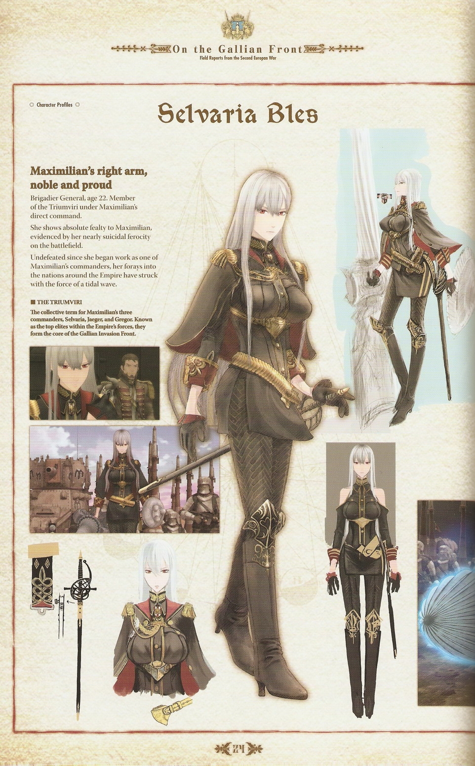 Valkyria Chronicles - Artbook 24