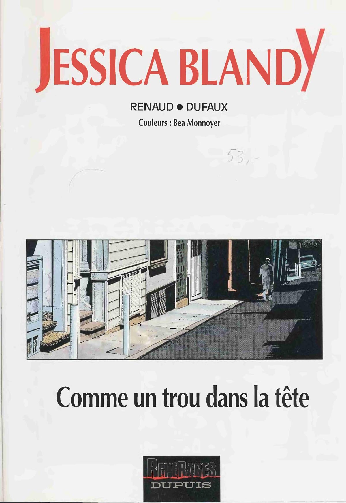 [Renaud, Dufaux] Jessica Blandy - 12 - Comme un trou dans la tête [French] 1