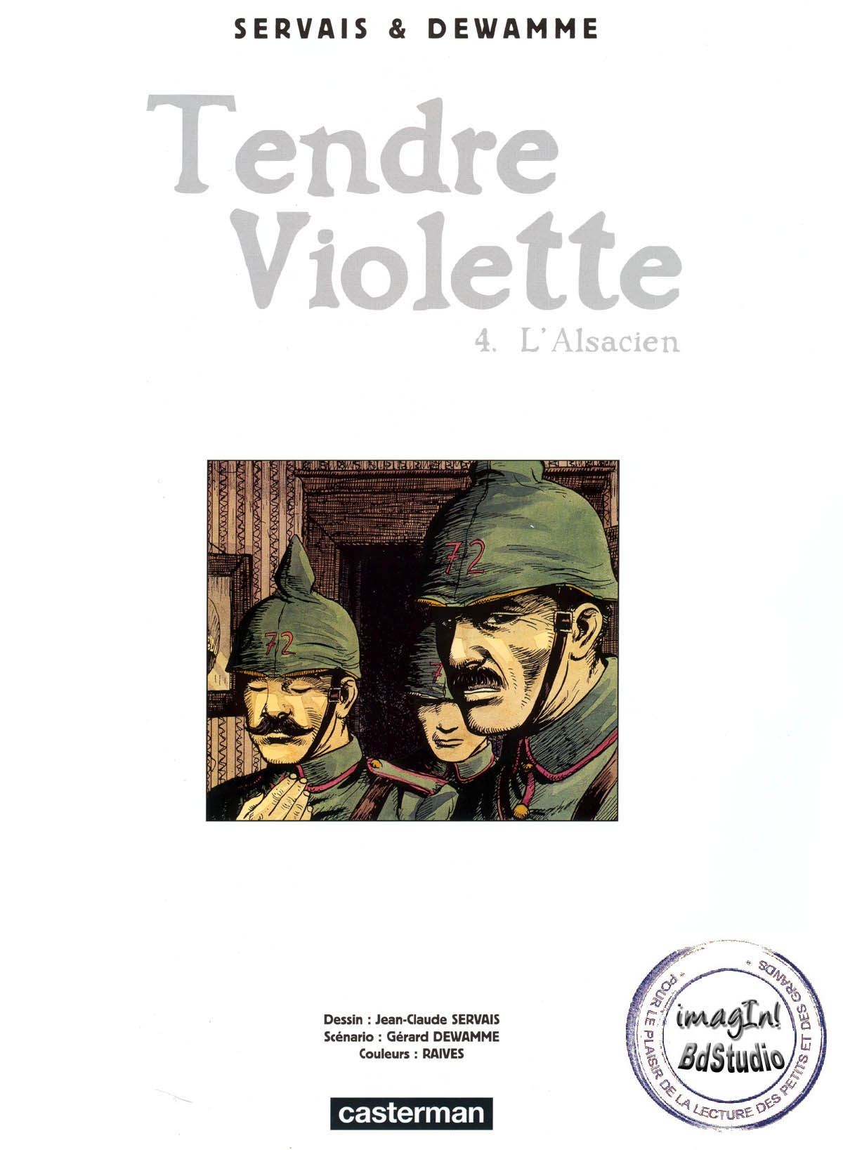 [Servais, Dewamme] Tendre Violette - T04 - l'Alsacien [French] 3