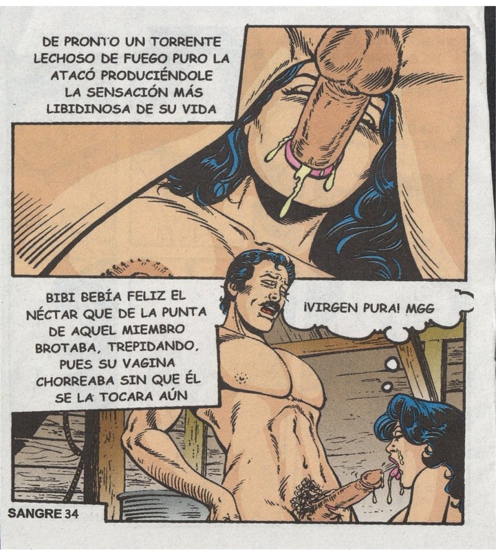 [XXX Mexican Comic] Sangre Caliente 0254 [Uncensored] 35