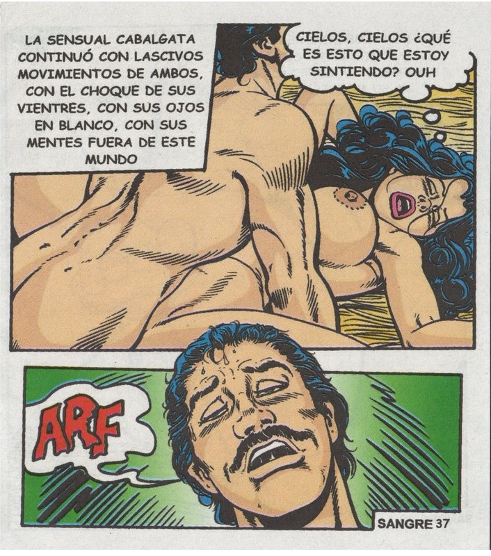 [XXX Mexican Comic] Sangre Caliente 0254 [Uncensored] 38