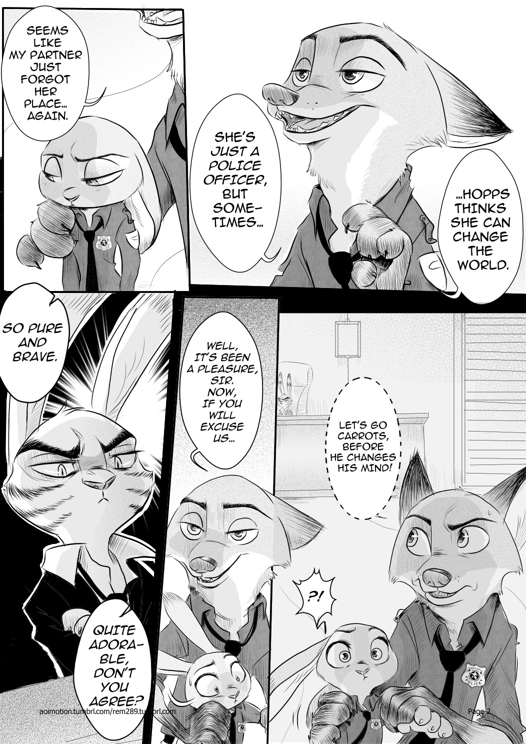[Rem289] Black♡Jack V - The Good and The Bad (Zootopia) (English) 11