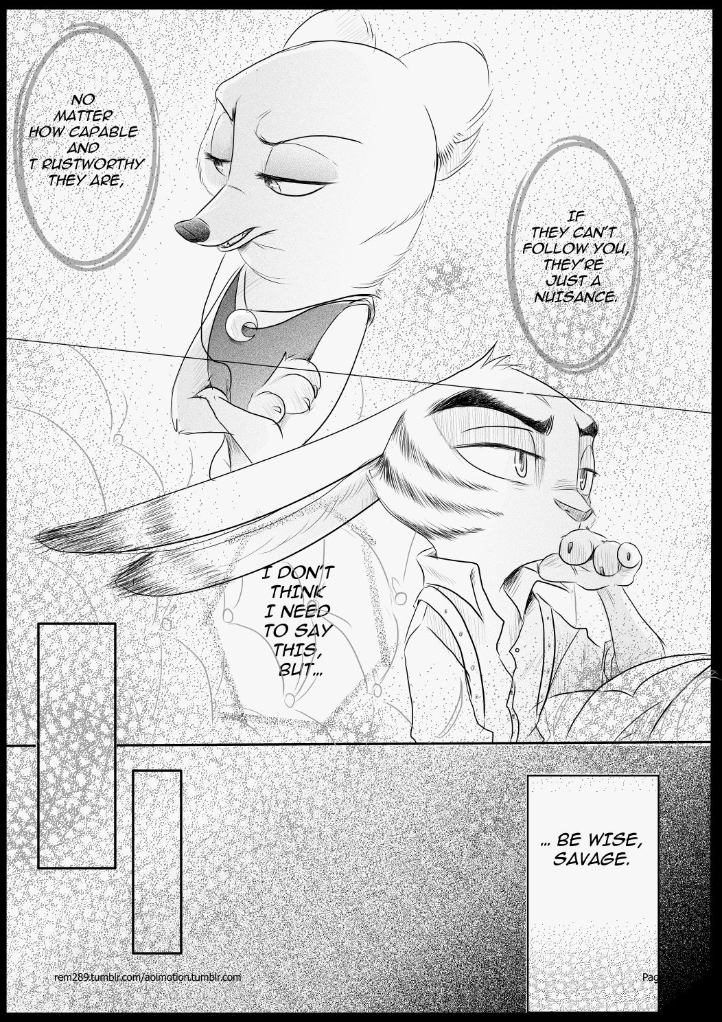 [Rem289] Black♡Jack V - The Good and The Bad (Zootopia) (English) 8