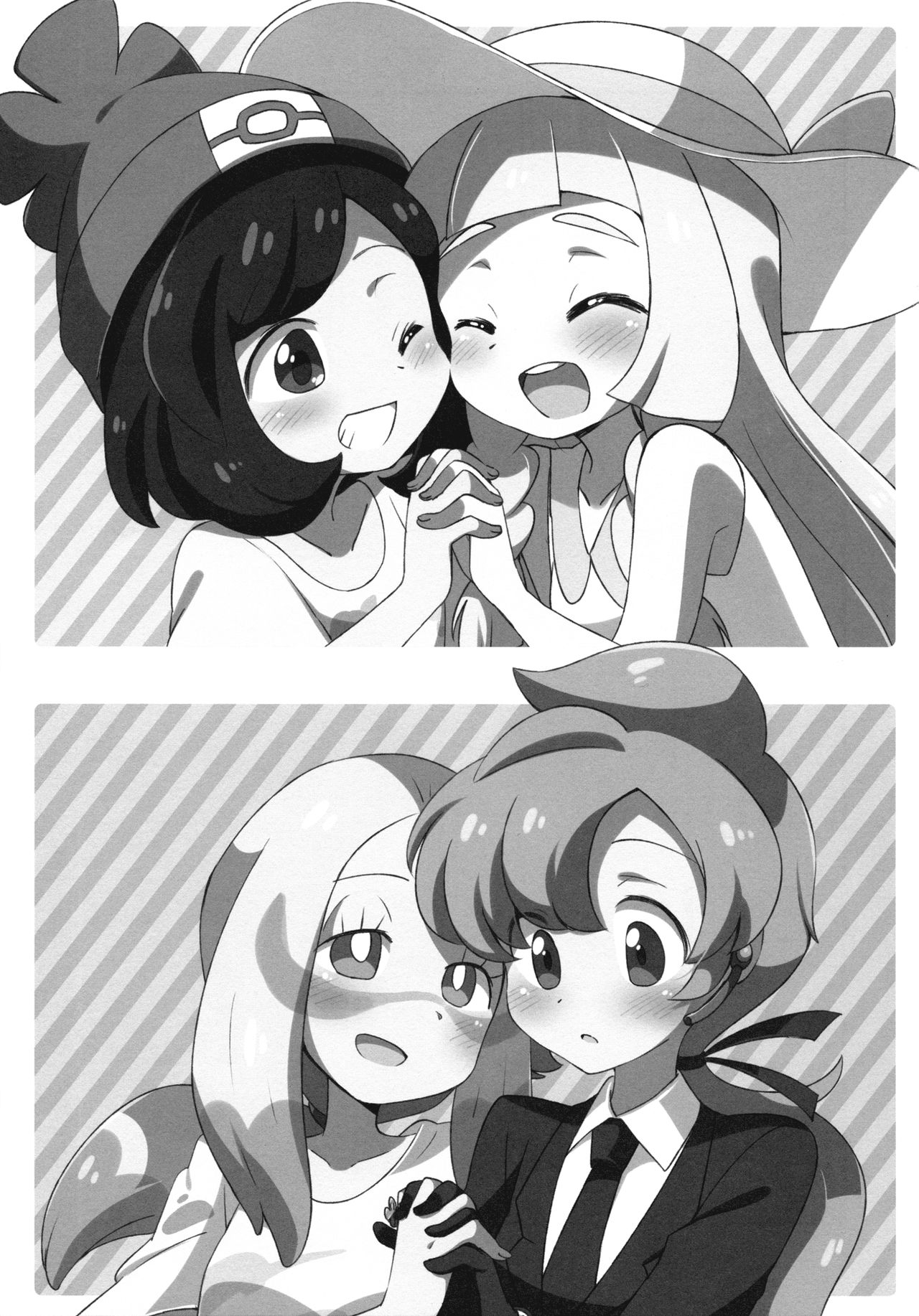 (C91) [Colomonyu (Eromame)] Poke Yuri (Pokémon) [Russian] [﻿icecreammadness] 2