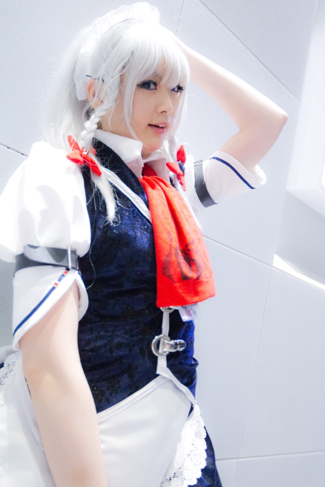 Touhou – Izayoi Sakuya cosplay by Mari 22