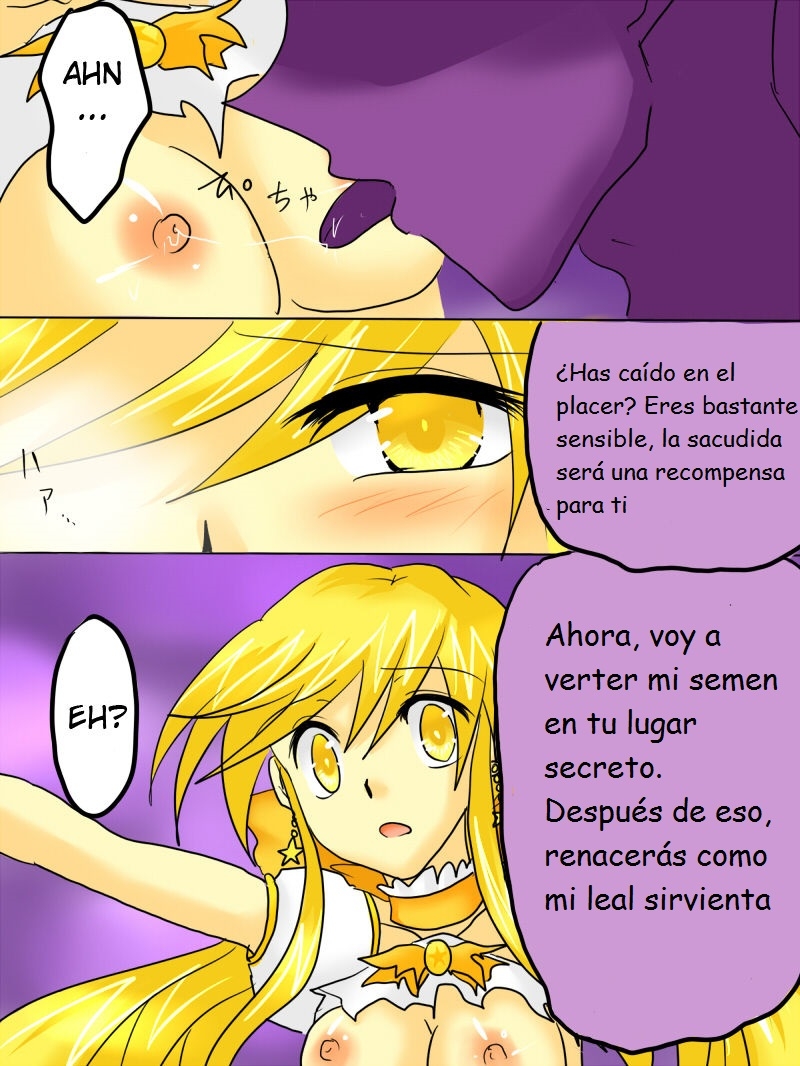 [Gohan Oomori] Henshin Heroine ga Aku ni Ochita Hi 1 | El día donde la heroina cayó a a la oscuridad 1 [Spanish] 23