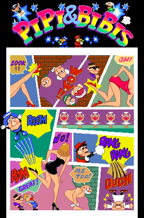 [Toaplan] Pipi & Bibis Whoopee!! (1991) (Arcade) 1