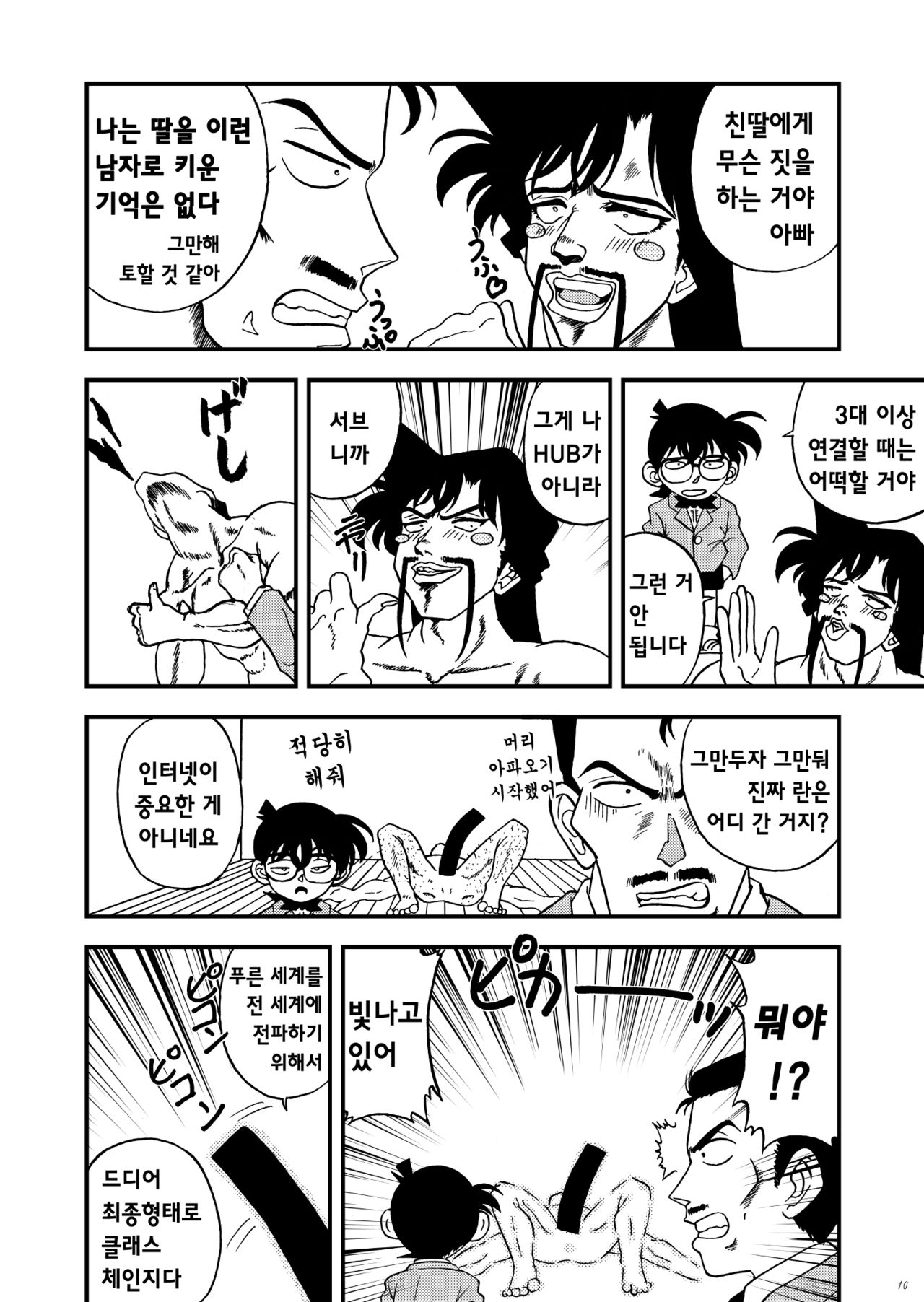 (C57) [JUST-K (Gekkoji)] Ran Fuhai!!!! | 란불패!!!! (Detective Conan) [Korean] [팀☆데레마스] 10