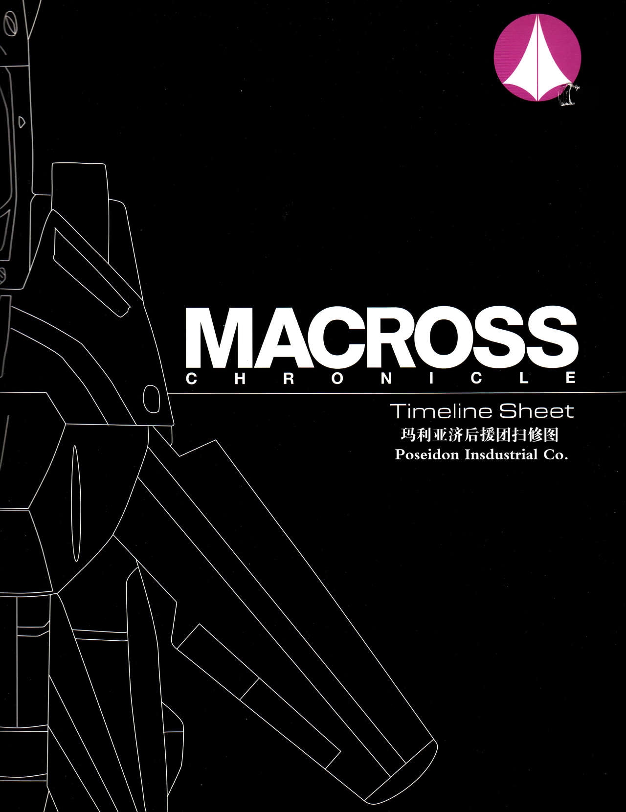 Macross Chronicle - 30th Anniversary (07/13) - Timeline Sheet 1